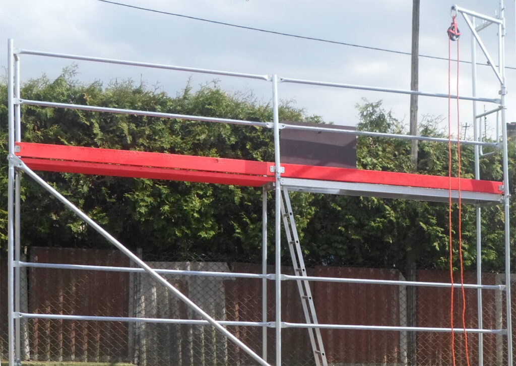 Rusztowanie Ramowe (elewacyjne) System R65 typ Rux